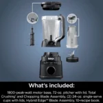 مخلوط کن  نینجا تحت لیسانس آمریکا مدل Ninja TB301 - Image 3