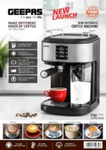 اسپرسو ساز جیپاس مدل GCM1215SA - Image 5