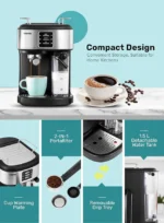 اسپرسو ساز جیپاس مدل GCM1215SA - Image 10